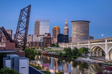 Obraz premium cleveland, ohio