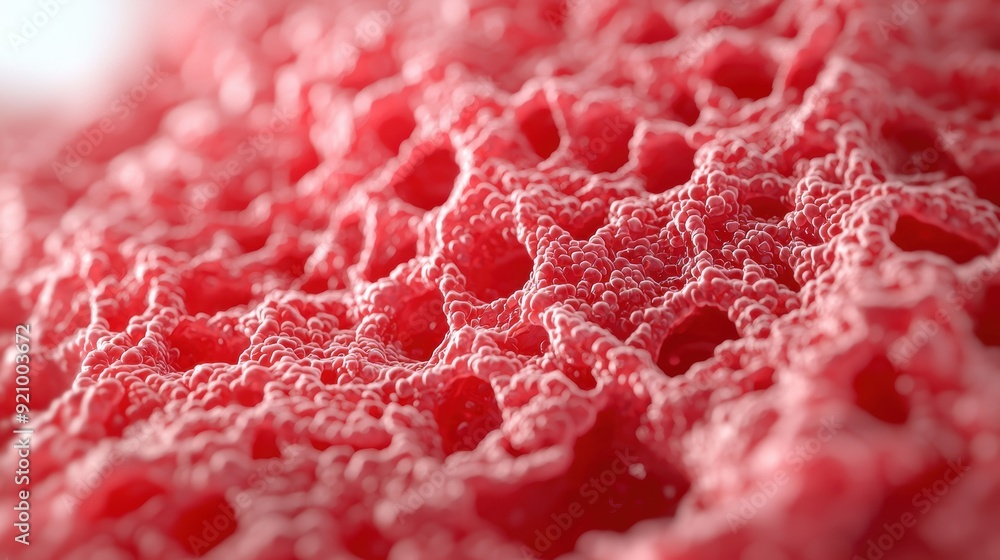 Aufkleber renewal and recovery: creative visualization of integumentary system healing process on 8k high-deta