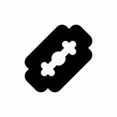 razor blade sharp icon sign