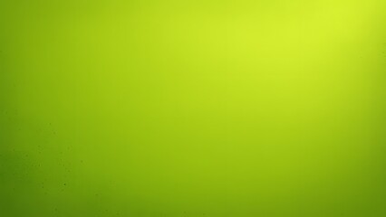 Vivid lime green gradient with subtle texture on blank wall background