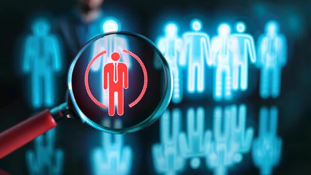 HR Human resources. Business leadership concept. Management and recruitment. Social network. Different person, business, leader, cooperation, opportunity