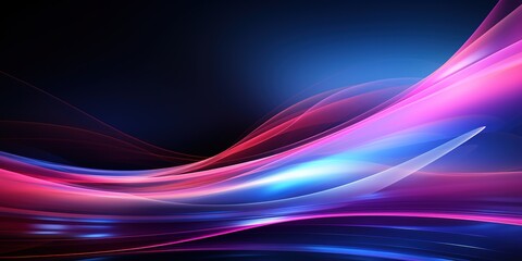 Abstract colorful digital art with flowing curves.