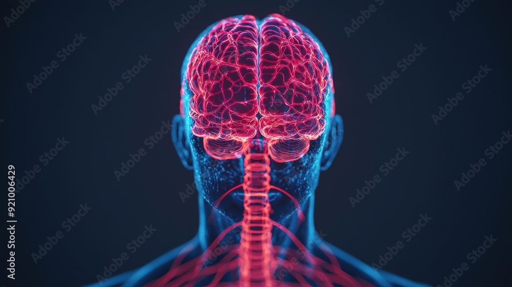 Poster explore the intricacies of the nervous system with an interactive reflex arc diagram - detailed 8k v