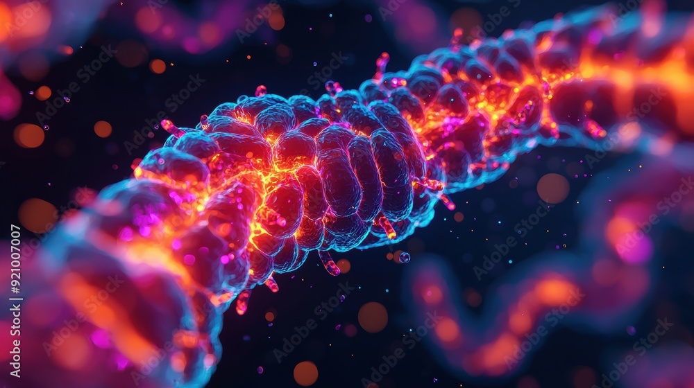 Poster cutting-edge digestion process interactive interface with nutrient breakdown vivid illustration and 
