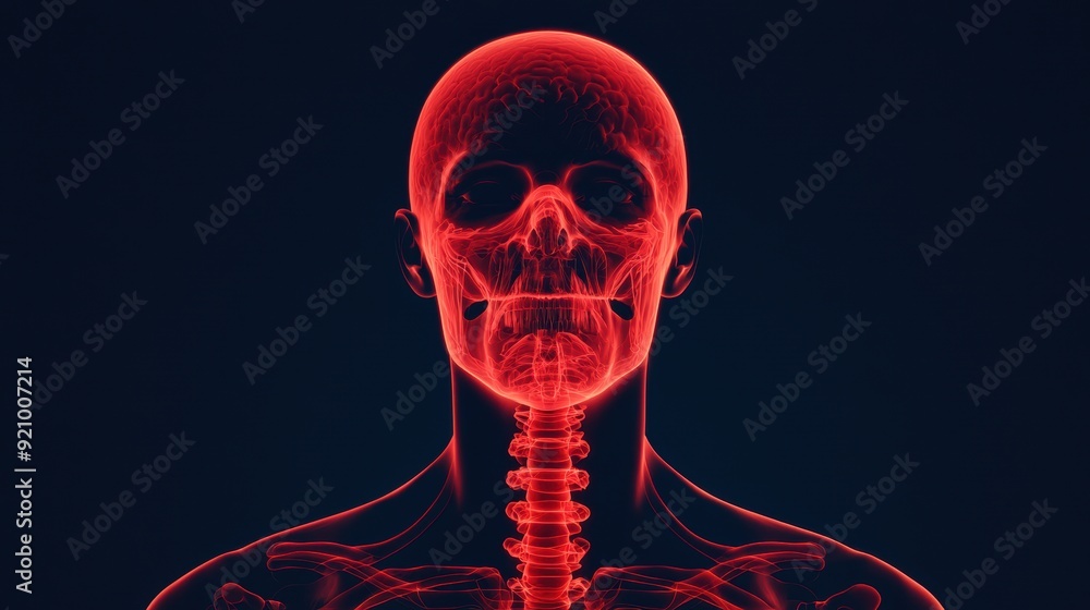 Poster dynamic respiratory cycle animation with copy space in 8k resolution, high detail - inhalation and e
