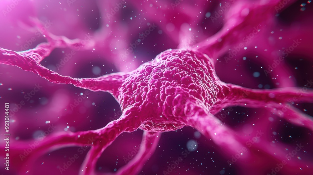 Poster detailed lymph node anatomy & filtration function defenses with copy space for text, 8k resolution