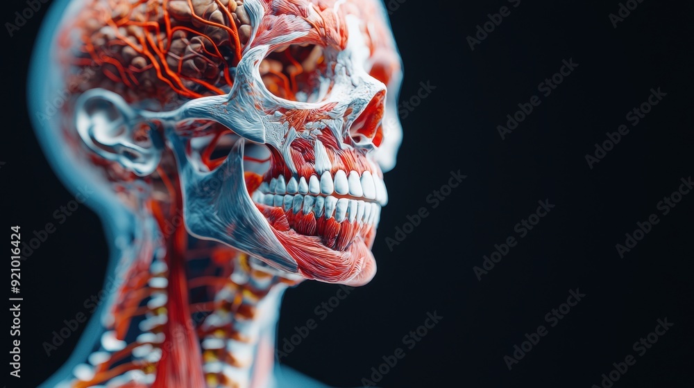 Poster abstract anatomical forms in high detail 8k resolution - creative artistic exploration with ample co