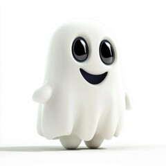 3D Cartoon Cute Funny Ghost
