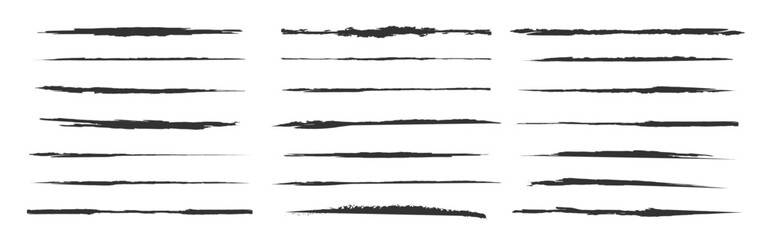 set brushes doodles ink brushes set vector grunge brushes