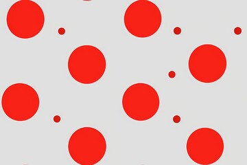 Red Polka Dots Pattern