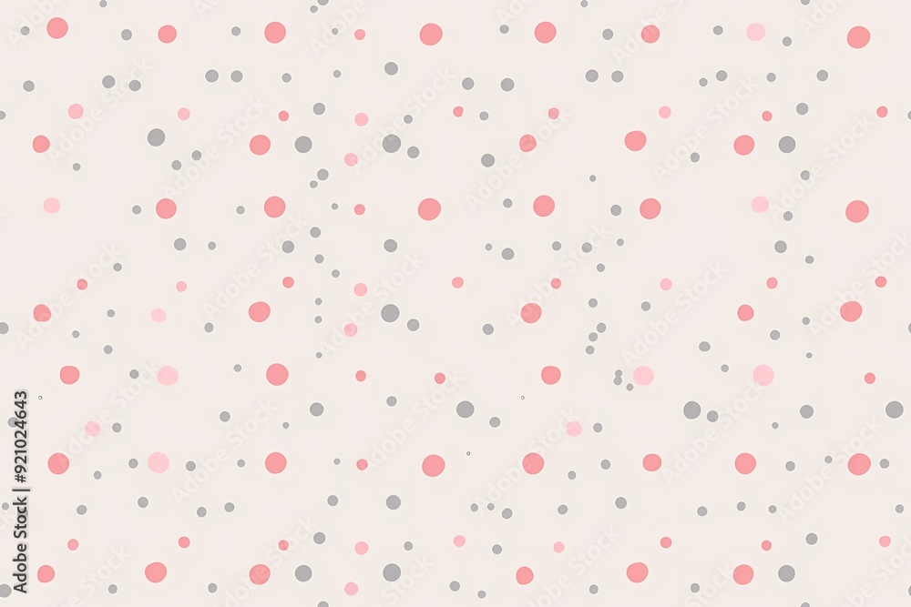 Poster abstract polka dot pattern background
