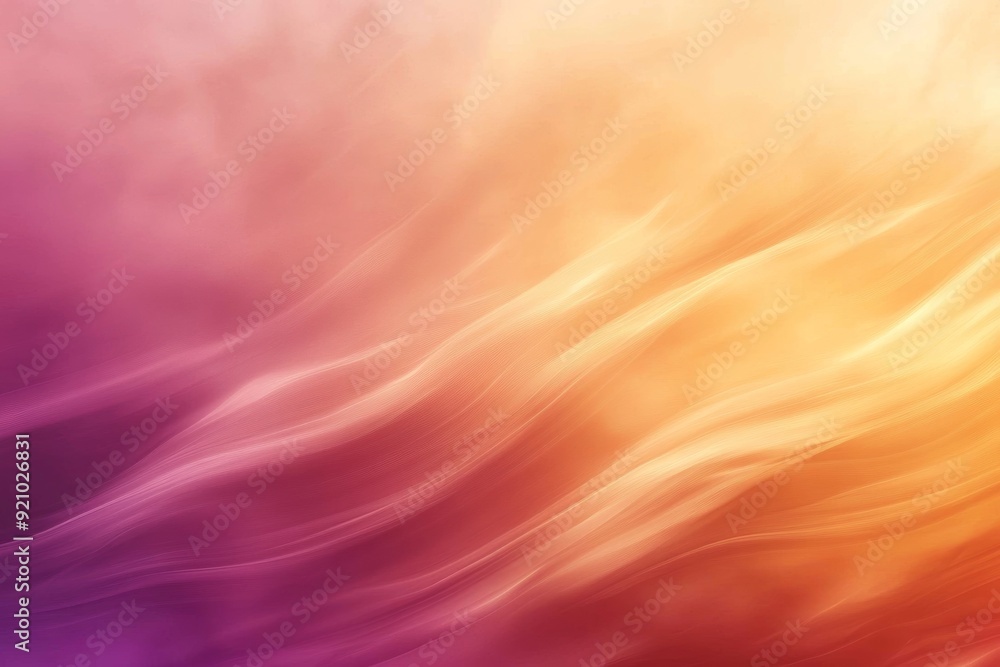 Aufkleber The background has an abstract soft texture and a grainy gradient, with bright holographics