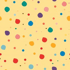 Colorful Polka Dots Pattern