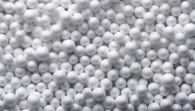 White Styrofoam Balls for Crafting Projects