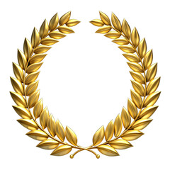 gold laurel wreath | golden laurel wreath