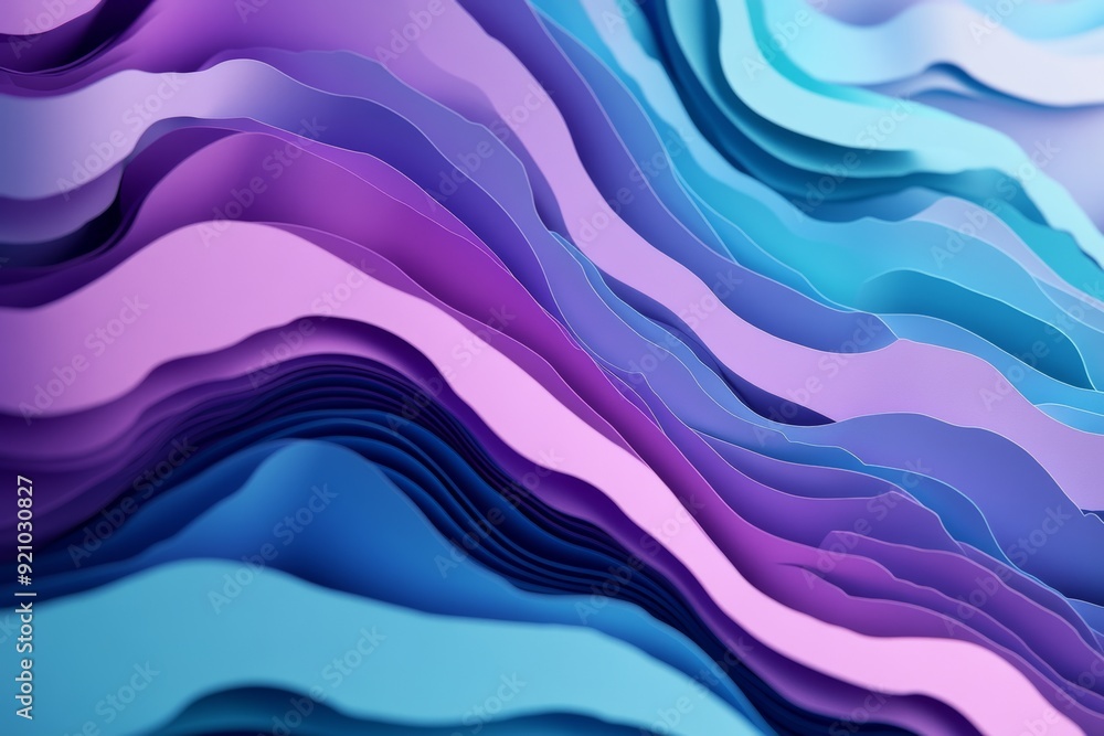 Poster the abstract 3d render: a gateway to unexplored geometries and textures