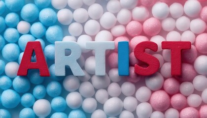 Creating Colorful Art with Styrofoam Balls