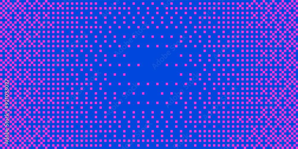 Poster dither pattern bitmap faded texture halftone gradient abstract background. glitch screen with flicke