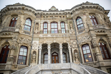 Fototapeta premium Littlewater Pavilion, Kucuksu Kasri neo baroque style summer pavillion of Ottoman Empire in Istanbul.