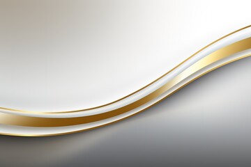 Abstract background with curved lines and golden accents.