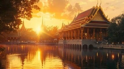 Naklejka premium Thai Royal Palace