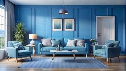 Fashion Blue: A Symphony of Style  Generative AI