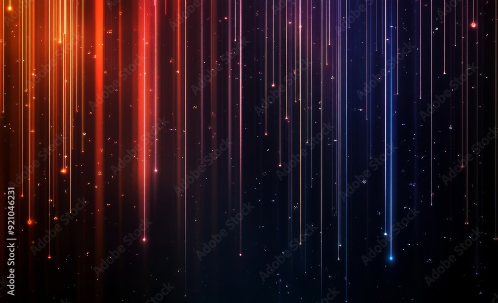 Poster a quantum computer. global network technology. blockchain. the digital world of the future. backgrou
