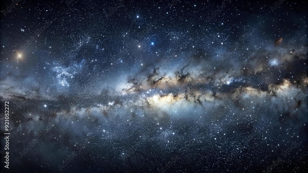 Poster abstract dark space background with white speckles and subtle scratches ai generated