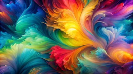 Abstract Expressionism: A Celebration of Color and Form  AI Generated