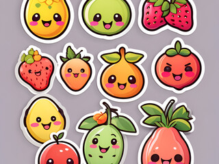 Cute Fruits
