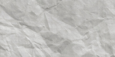 White wrinkly backdrop paper background. white colored grunge crumpled crushed paper horizontal vector backgrounds. creased recycle paper texture. Paper texture Crumpled White. Top view.