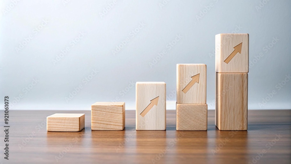 Aufkleber a visual representation of continuous growth and development ai generated