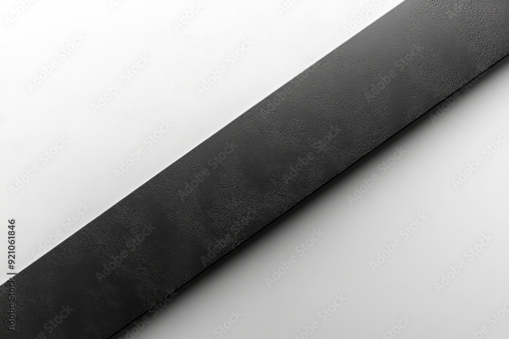 Poster a minimalistic white background with a sharp, black zigzag line creating a dynamic contrast,