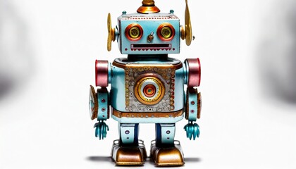 Fototapeta premium toy robot toy