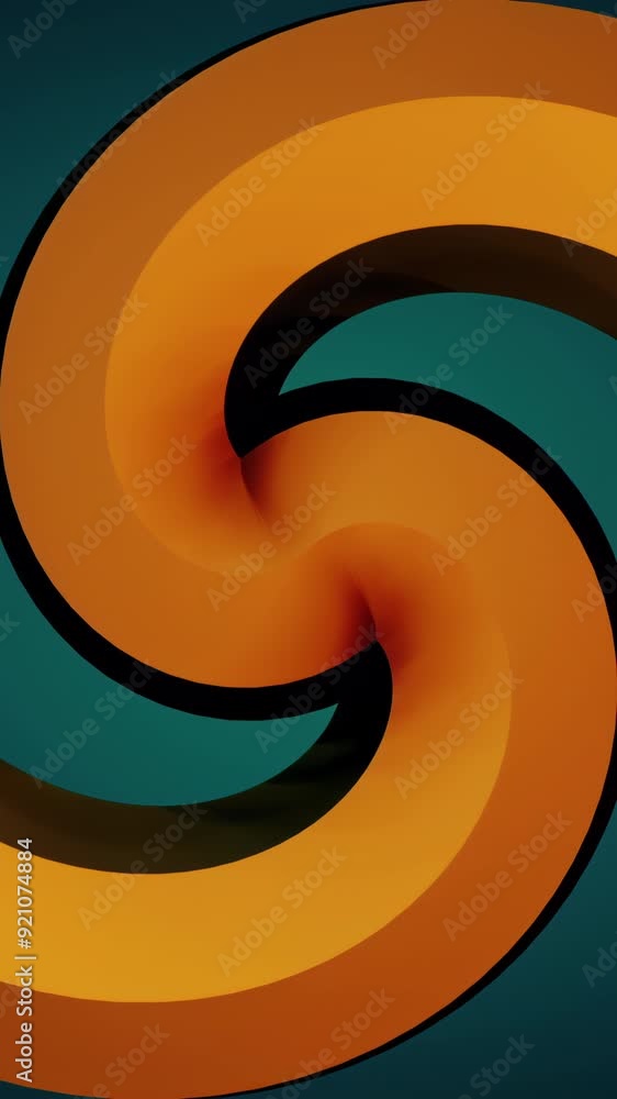 Aufkleber abstract background with rotation of hypnotic spiral. spiral psychedelic swirl tunnel background