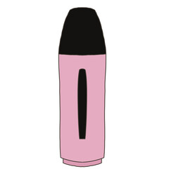 pink highlighter pen