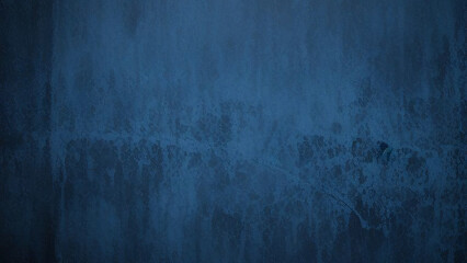 Obraz premium Abstract dark blue grunge concrete wall texture background, grunge, dark blue, abstract, vintage, texture, seamless, concrete