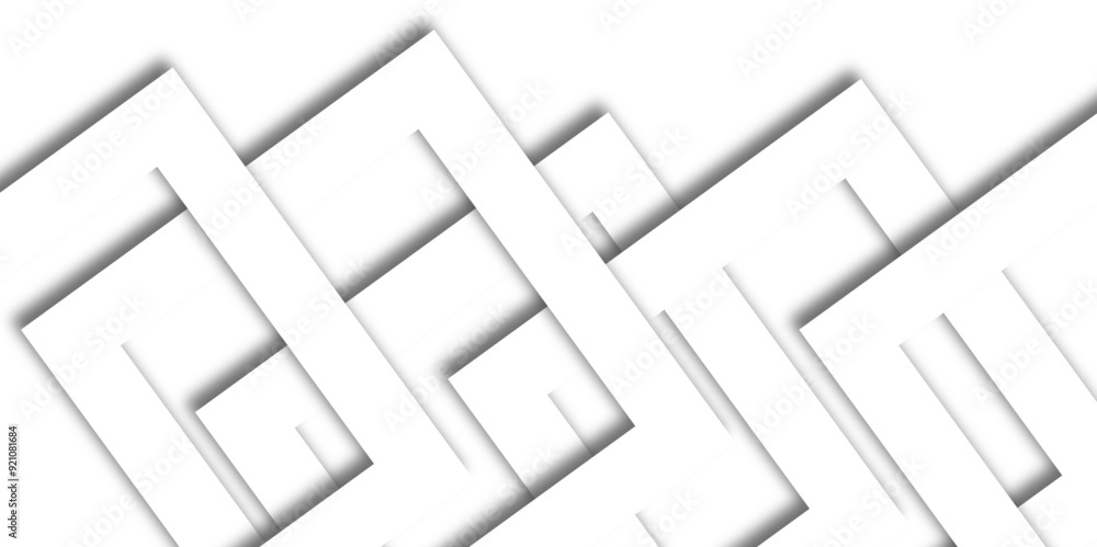 Poster seamless abstract technology line triangle diamond square background. geometric lines white abstract