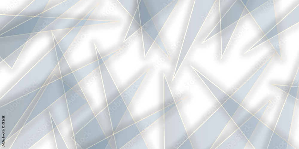 Poster abstract white and grey modern minimalistic pale geometric pattern background. square shapes in rand