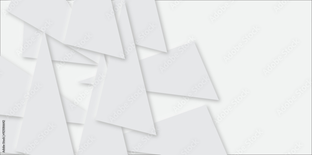 Poster abstract grey square shape with futuristic concept embossed papercut background with neomorphism abs