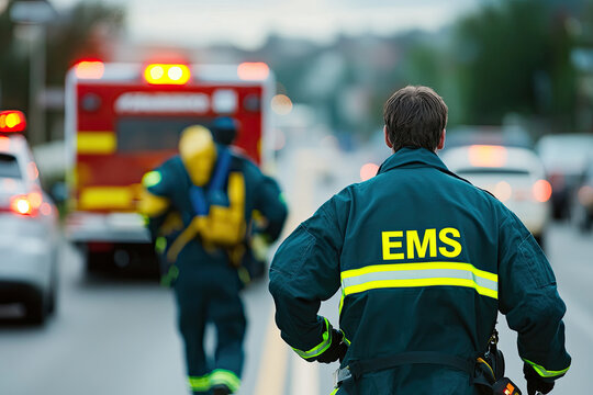 EMS Responders at Emergency Scene