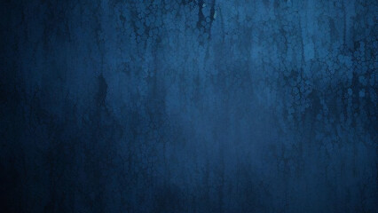 Obraz premium Moody, distressed, dark blue grunge background with subtle texture, imperfect scratches, and worn, vintage aesthetic, evoking feelings of mystery and urban rebellion.