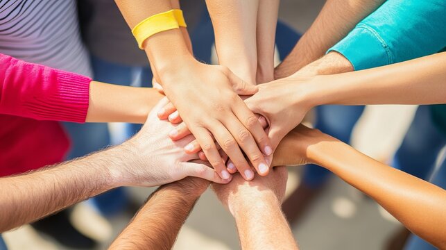 Unity in Diversity: Hands Together