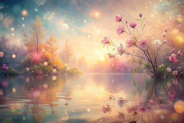 Dreamy, ethereal background with soft, blended colors and subtle texture, evoking a sense of nostalgia and wistful longing, perfect for creative and emotional projects.