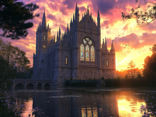 Fototapeta premium castle