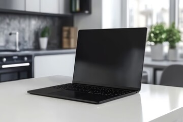 Fototapeta premium Clean Laptop Showcase