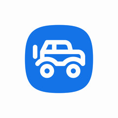 off road suv car icon