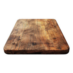 The image showcases a rectangular wooden tabletop with a prominent live edge.  generative ai