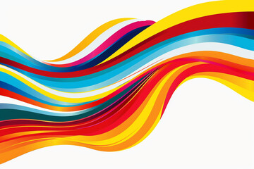 2024 Olympic Games Paris Copy-Space Banner. Beautiful simple AI generated image