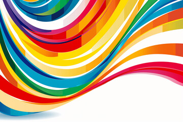 Obraz premium 2024 Olympic Games Paris Copy-Space Banner. Beautiful simple AI generated image